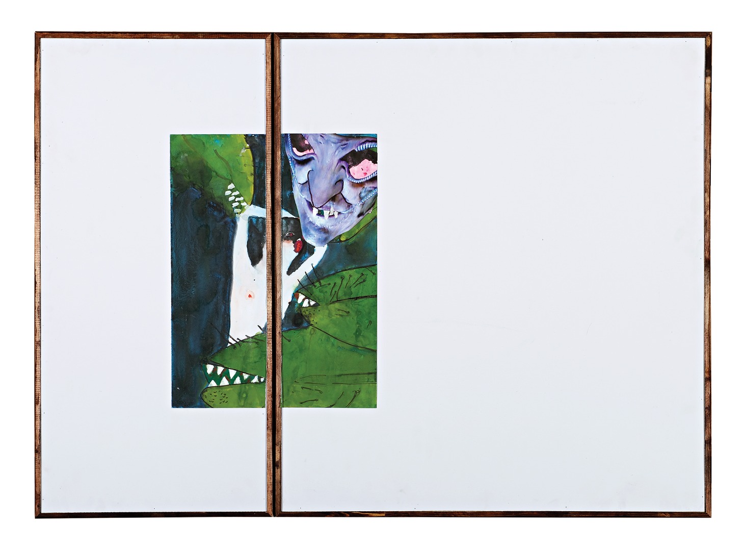 Geçer de... / It Will Past But... (Üçlü/Triptych, 2006) (89*121 cm)